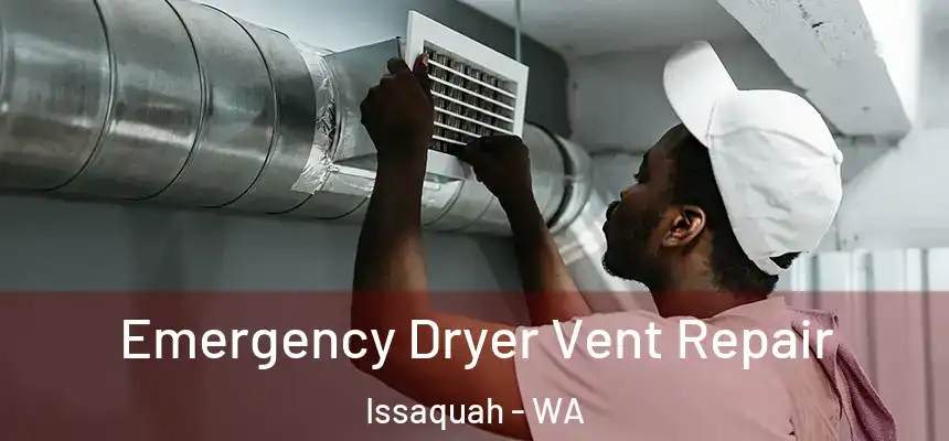 Emergency Dryer Vent Repair Issaquah - WA