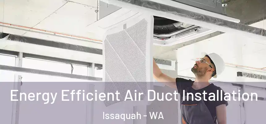  Energy Efficient Air Duct Installation Issaquah - WA